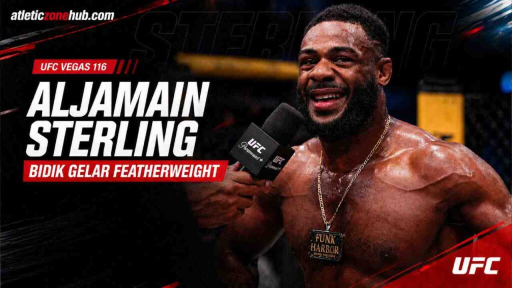 Aljamain Sterling Bidik Gelar Featherweight Usai Kemenangan di UFC Vegas 116