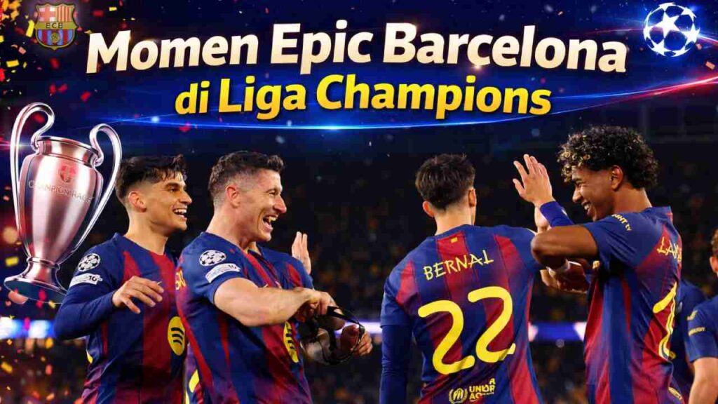 Momen Epic Barcelona di Liga Champions, Modal Keajaiban Lawan Atletico Madrid