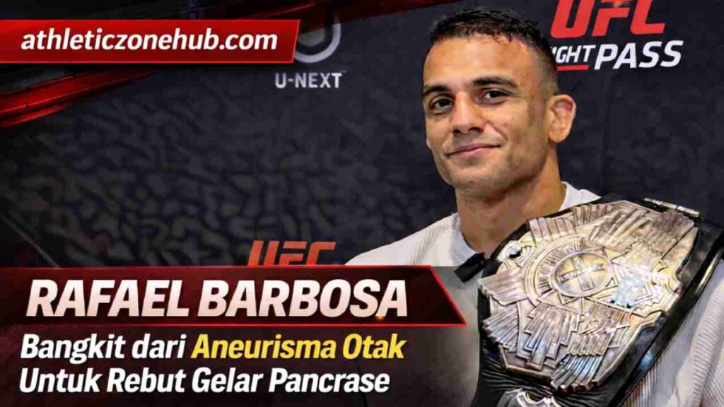 Rafael Barbosa, Bangkit dari Aneurisma Otak Untuk Rebut Gelar Pancrase