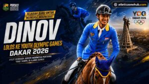 Dinov Cetak Sejarah, Lolos ke Youth Olympic Games Dakar 2026