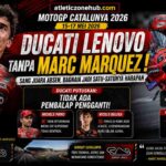Ducati Lenovo Hadapi MotoGP Catalunya 2026 Tanpa Marc Marquez