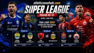 Jadwal Super League 2025-2026 Hari Ini: Persib dan Persija Hadapi Laga Penentuan