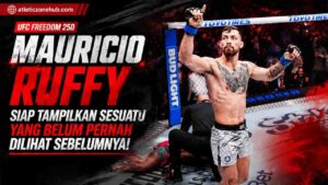 Mauricio Ruffy Siap Tampilkan KO Spektakuler di UFC Freedom 250