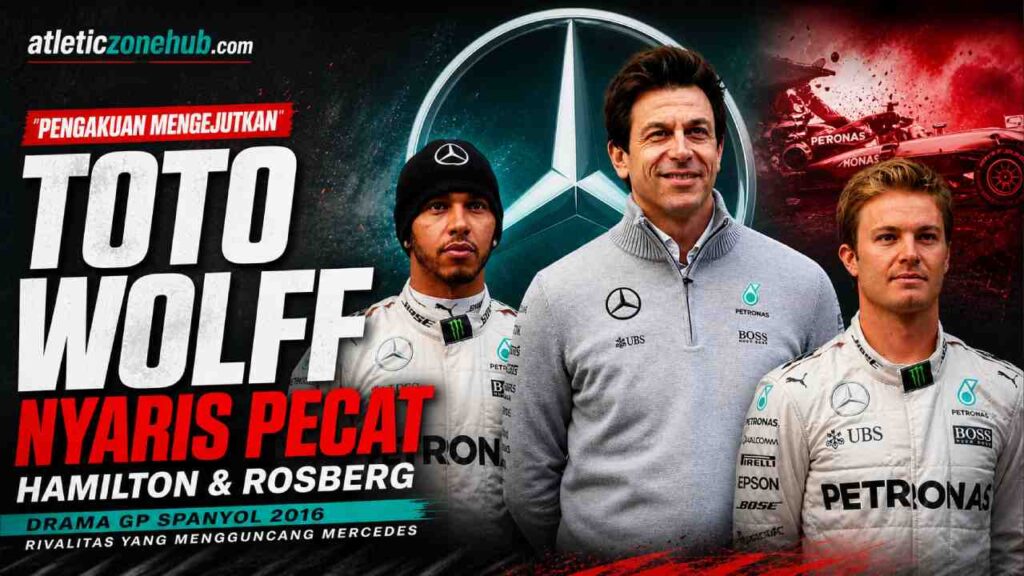 Toto Wolff Nyaris Pecat Hamilton dan Rosberg, Drama Internal Mercedes yang Mengguncang F1