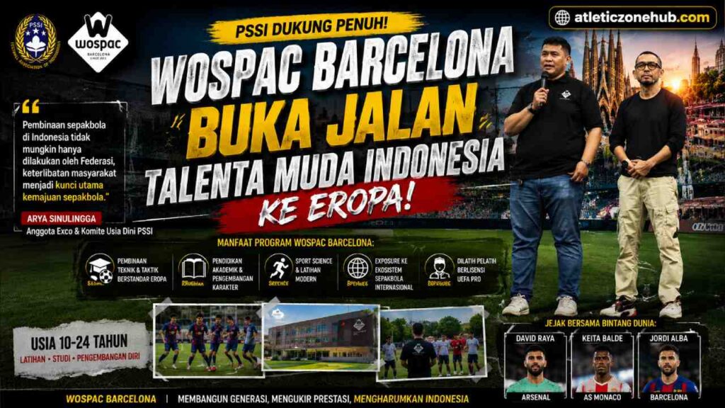 WOSPAC Barcelona Buka Jalan Talenta Muda Indonesia Menuju Sepakbola Eropa