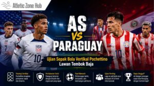 AS vs Paraguay: Ujian Sepak Bola Vertikal Pochettino Lawan Tembok Baja