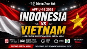 Jadwal Siaran Indonesia vs Vietnam, Laga Krusial di AFF U-19 2026