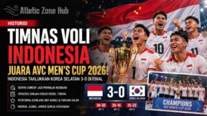 Kunci Timnas Voli Indonesia Rebut Juara AVC Men's Cup 2026 Usai Tampil Dominan di Final
