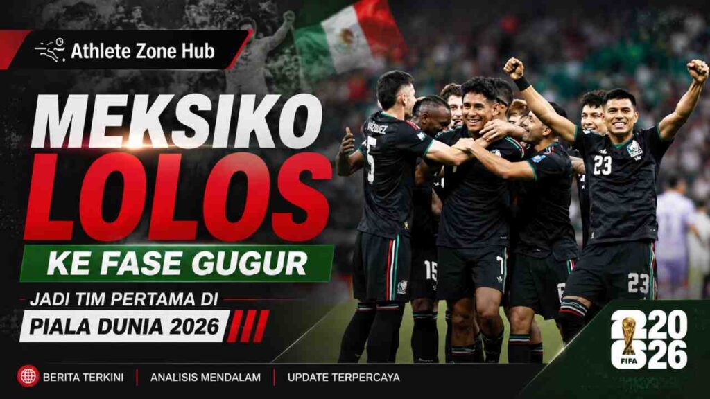 Meksiko Lolos ke Fase Gugur, Jadi Tim Pertama di Piala Dunia 2026