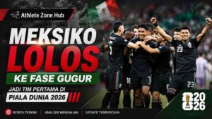 Meksiko Lolos ke Fase Gugur, Jadi Tim Pertama di Piala Dunia 2026