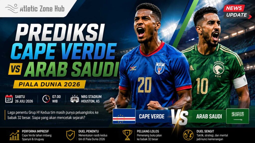 Prediksi Cape Verde vs Arab Saudi di Piala Dunia 2026