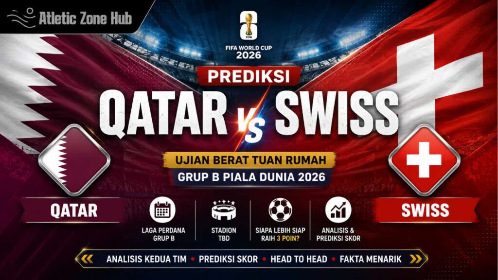 Prediksi Qatar vs Swiss: Ujian Berat Tuan Rumah Grup B Piala Dunia 2026