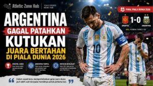 Argentina Gagal Patahkan Kutukan Juara Bertahan di Piala Dunia 2026