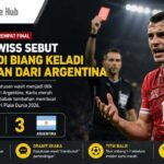 Kapten Swiss Sebut Wasit Jadi Biang Keladi Kekalahan dari Argentina di Piala Dunia 2026