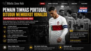 Pemain Timnas Portugal Dituduh Memboikot Ronaldo di Piala Dunia 2026
