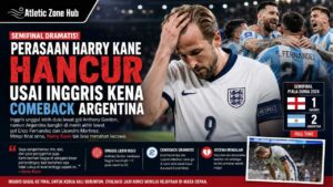 Perasaan Harry Kane Hancur usai Inggris Kena Comeback Argentina