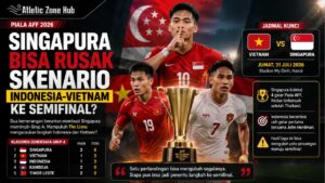 Singapura Berpeluang Gagalkan Skenario Indonesia dan Vietnam ke Semifinal Piala AFF 2026