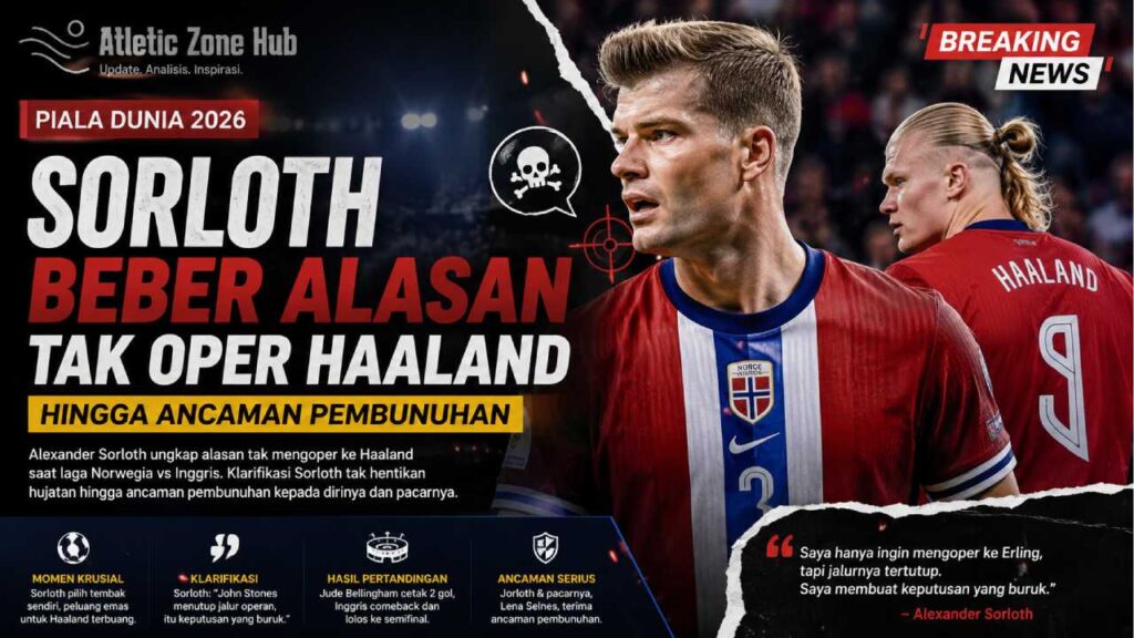 Sorloth Beber Alasan Tak Oper Haaland hingga Ancaman Pembunuhan