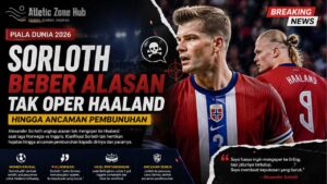 Sorloth Beber Alasan Tak Oper Haaland hingga Ancaman Pembunuhan