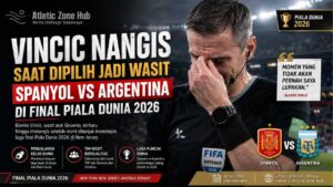 Vincic Menangis Usai Dipilih Jadi Wasit Final Piala Dunia 2026 Spanyol vs Argentina