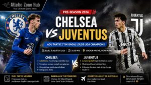 Chelsea vs Juventus: Adu Taktik Dua Tim yang Bertekad Bangkit Musim Ini