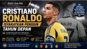 Cristiano Ronaldo Isyaratkan Pensiun Tahun Depan, Era CR7 Mendekati Akhir