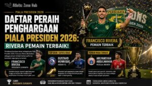 Daftar Peraih Penghargaan Piala Presiden 2026: Rivera Pemain Terbaik