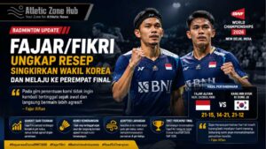 Fajar/Fikri Beber Resep Singkirkan Wakil Korea di Kejuaraan Dunia BWF