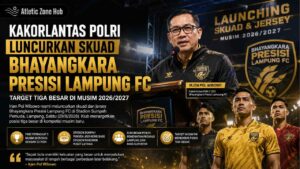Kakorlantas Polri Luncurkan Skuad Bhayangkara Presisi Lampung FC