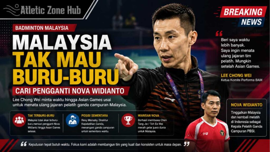 Malaysia Tak Mau Buru-buru Cari Pengganti Nova Widianto