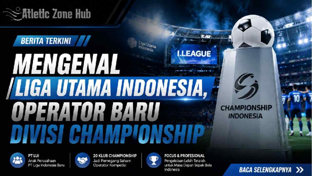 Mengenal Liga Utama Indonesia, Operator Baru Divisi Championship