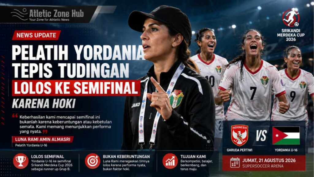 Pelatih Yordania Tepis Tudingan Lolos ke Semifinal karena Hoki
