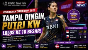 Tampil Dingin, Putri KW Lolos ke 16 Besar Kejuaraan Dunia BWF 2026