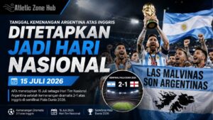 Tanggal Kemenangan Argentina atas Inggris Ditetapkan Jadi Hari Tim Nasional
