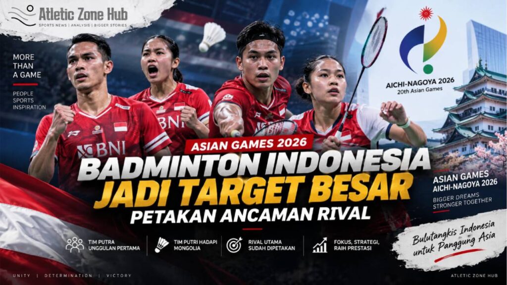 Asian Games 2026 Jadi Target Besar, Badminton Indonesia Petakan Rival