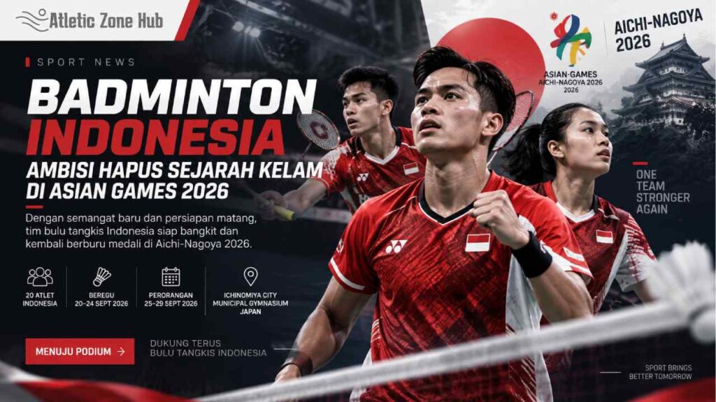Badminton Indonesia Ambisi Hapus Sejarah Kelam di Asian Games 2026