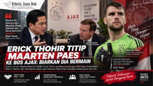 Erick Thohir Titip Maarten Paes ke Bos Ajax: Biarkan Dia Bermain