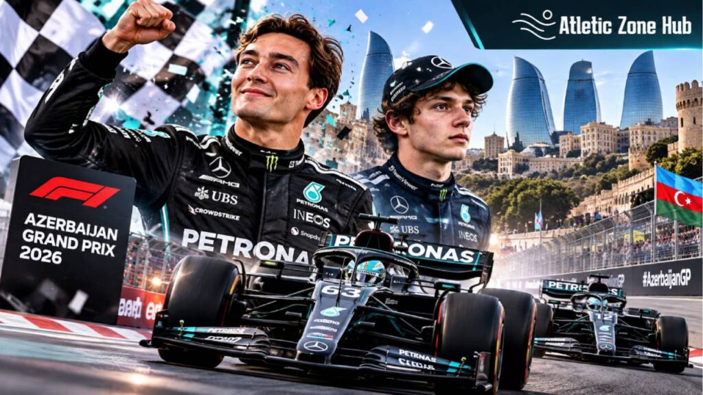 George Russell Berjaya di GP Azerbaijan, Antonelli Selesaikan Balapan di Posisi Kelima