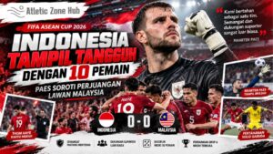 Indonesia Tampil Tangguh dengan 10 Pemain, Paes Soroti Perjuangan Lawan Malaysia