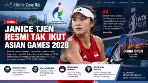 Janice Tjen Resmi Tak Ikut Asian Games 2026
