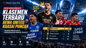 Klasemen Super League Terbaru, Persib Mengamuk dan Dewa United Kuasai Puncak