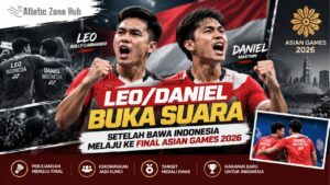 Leo/Daniel Buka Suara Setelah Bawa Indonesia Melaju ke Final Asian Games 2026