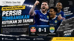 Mengejutkan! Persib Tumbangkan Kutukan 30 Tahun Klub Indonesia Lawan Korea