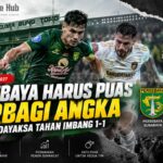 Persebaya Harus Puas Berbagi Angka, Garudayaksa Tahan 1-1