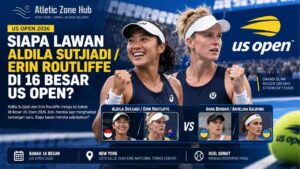 Siapa Lawan Aldila Sutjiadi/Erin Routliffe di 16 Besar US Open?