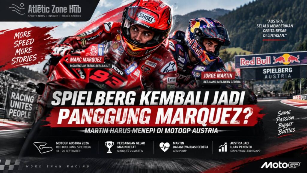 Spielberg Kembali Jadi Panggung Marquez? Martin Hadapi Ujian Berat di MotoGP Austria
