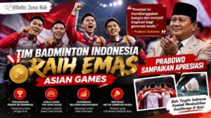 Tim Badminton Indonesia Raih Emas Asian Games, Prabowo Sampaikan Apresiasi