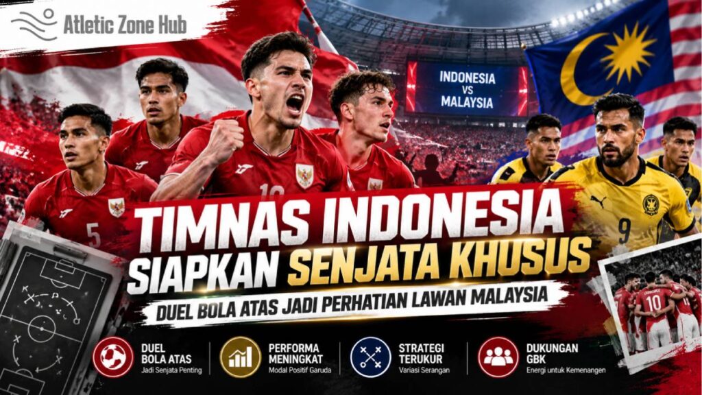 Timnas Indonesia Siapkan Senjata Khusus, Duel Bola Atas Jadi Perhatian Lawan Malaysia
