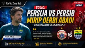 Tolic: Persija vs Persib Mirip Derbi Dinamo Zagreb vs Hajduk Split