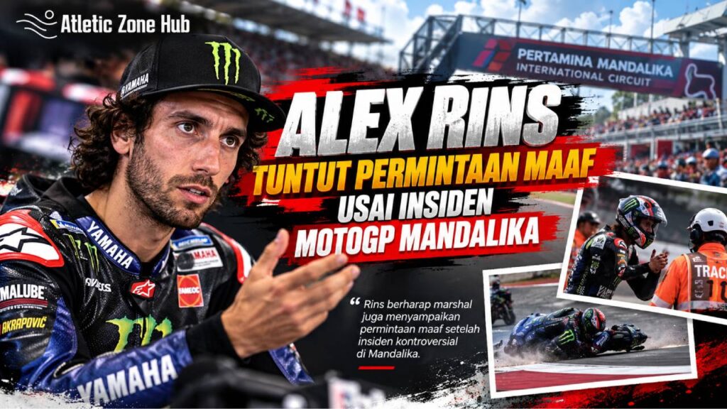 Alex Rins Tuntut Permintaan Maaf Usai Insiden MotoGP Mandalika